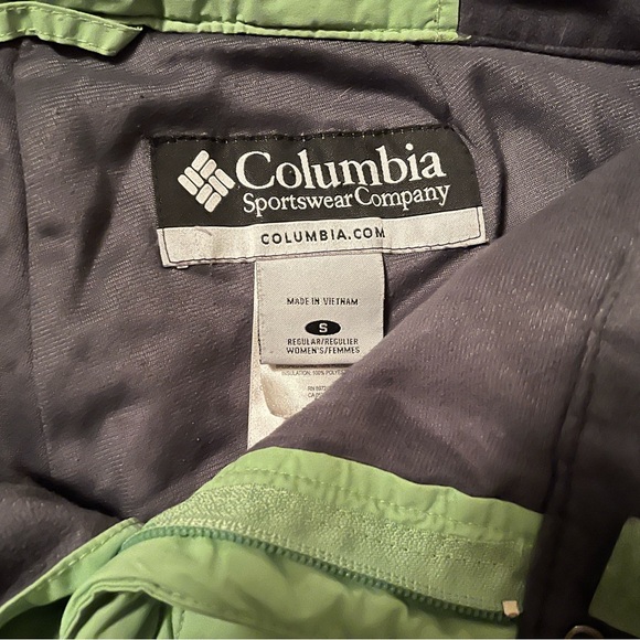Columbia women’s green snow pants - Picture 1 of 6